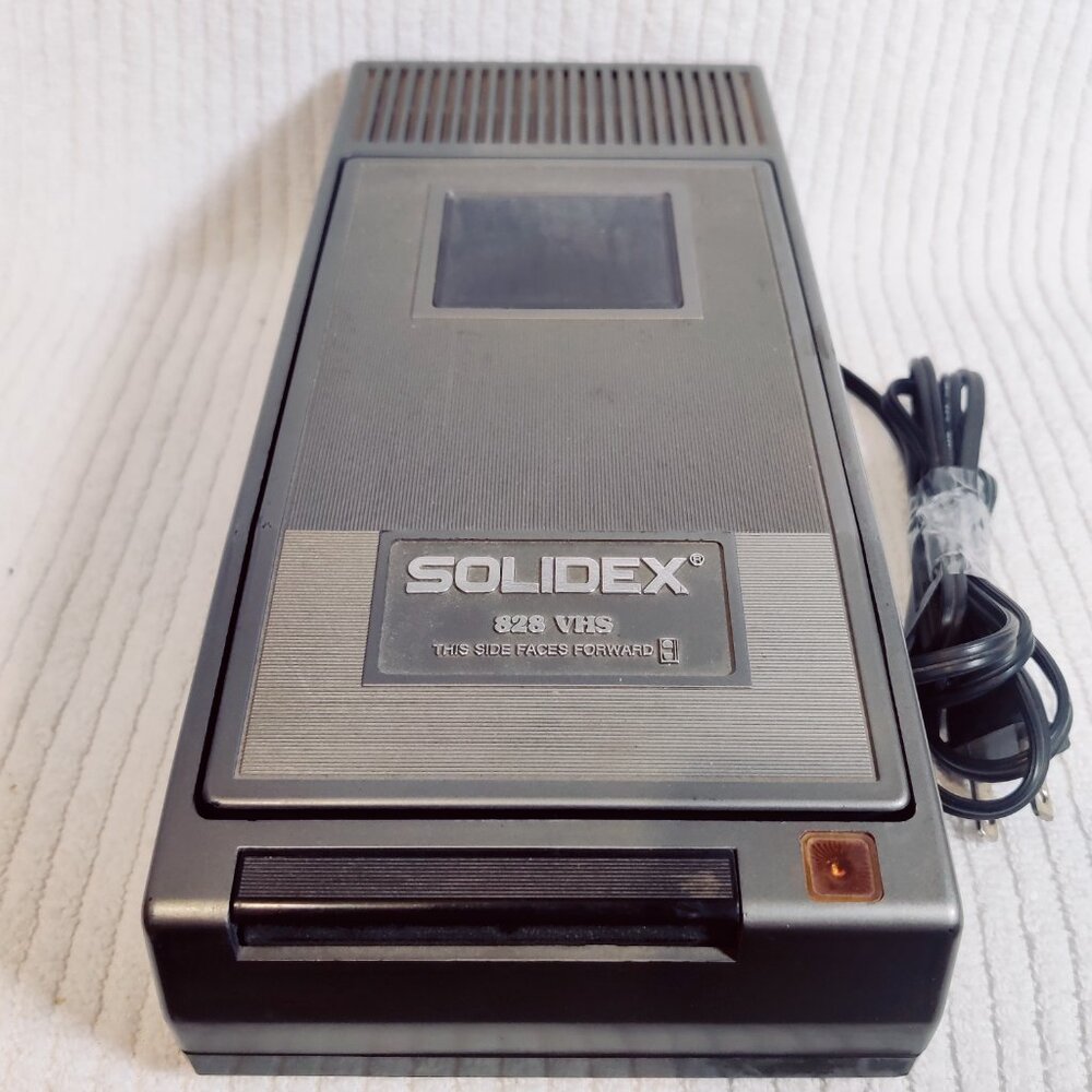 Vintage Solidex 828 VHS Video Cassette Tape Rewinder First Edition Preowned